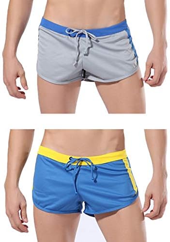 Men's Running Workout Bodybuilding Gym Shorts Athletic Sports Casual Short Pants