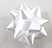 20 Assorted Stick & Peel Gift Bows (shades of Blue, Silver, White)