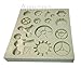 Anyana mini Steam Punk Silicone Cake decorating Mold Cogs Gear Screw Fondant chocolate mould Cupcake Cooking Tool icing baking vintage