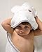 BARAMIS Baby Hooded Towel - 100% Cotton, 34X34