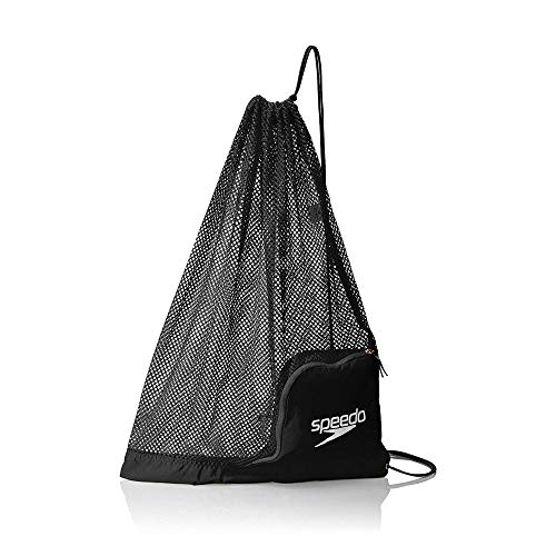 Speedo UnisexAdult Ventilator Mesh Equipment Bag, Speedo Black