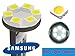 HIKARI LED T10 194 168 Bulbs,1200lm 6K Cool White,2 Yr Warranty (2 Pcs)