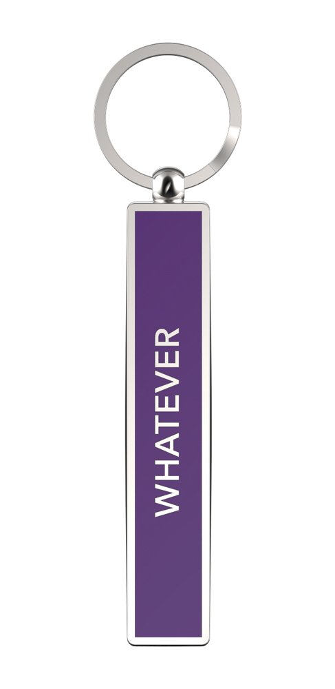 IF Show Offs Keys, Whatever, Keyring,Purple