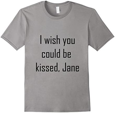 The Raven Cycle I wish You could be Kissed Tshirt - Male Medium - Slate