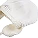 XIAOHAWANG Warm Baby Hat Cute Bear Toddler Earflap Beanie for Fall Winter (0-7Months, White)