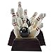 Decade Awards Bowling Pins Full Color Trophy - 6 Inch Tall | Large Bowling Tournament Award | Celebrate a Strike or Triumph on The Lanes - Engraved Plate on Request