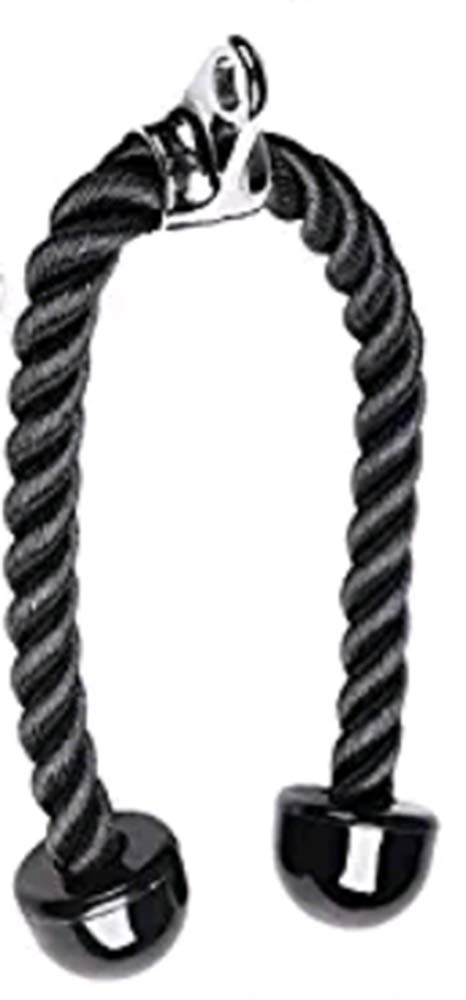 Xihaoer Tricep Rope Pull Down,Fitness Equipment Nylon Drawstring Biceps Drawstring Triceps Drawstring For Exercise Triceps, Biceps, Back, Shoulder (black)