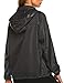Zeagoo Women Waterproof Lightweight Rain Jacket Active Outdoor Hooded Raincoat Black XL