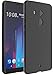 HTC U11 Plus Case, OUBA [Slim Thin] Flexible TPU Gel Rubber Soft Skin Silicone Protective Case Cover for HTC U11 Plus - Black