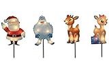 Rudolph the Red Nosed Reindeer Christmas Lighted Pathway Markers