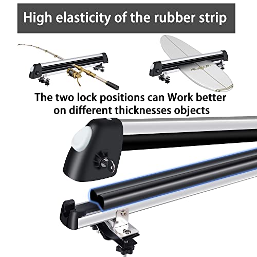 DRSPORTS 33" Aluminum Universal Car Rack Carrier Ski roof Racks