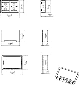 Legrand On-Q ENP0900-NA In-Wall Structured Media Enclosure 9 in White view 11