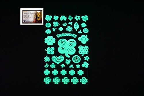 PertidStar Glow In The Dark Stars Wall Stickers Corver Leaf for Starry Sky, Perfect For Kids Bedding Room or Birthday Gift ,Beautiful Wall Ceiling Decals Perfect For Baby Nursery Bedroom Decor,Set 32
