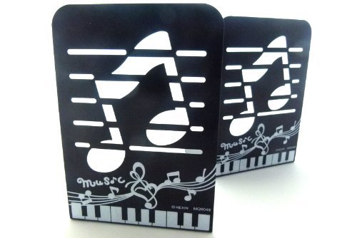 FunMusic Bookend - Sixteenth Note Block Book Stand Pair