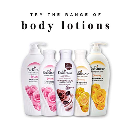 Enchanteur Romantic Perfumed Body Lotion with Aloe Vera & Olive Butter for Satin Smooth Skin| | Non-Greasy Formula| Water-Based Lotion| Floral French Fragrance | 250ml 7 Enchanteur Romantic Perfumed Body Lotion with Aloe Vera & Olive Butter for Satin Smooth Skin| | Non-Greasy Formula| Water-Based Lotion| Floral French Fragrance | 250ml - Image 7