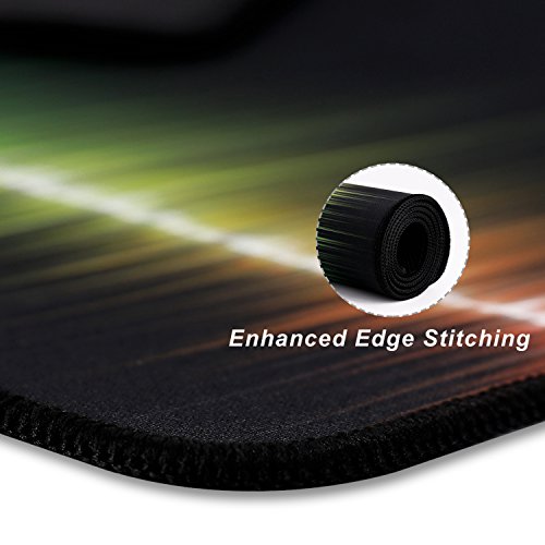 Large XXL Mouse Pad Gaming/Office Extended Rainbow Gaming Work Mouse