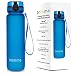 Brimma Premium Sports Water Bottle with Leak Proof Flip Top Lid - Eco Friendly & BPA Free Tritan Plastic - Must Have for The Gym, Yoga, Running, Outdoors, Cycling, and Camping primary