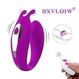 Powerful G-Spot Rabbit Vibrator, Remote Control Couple Vibrator with Dual Motor 12 Vibrations Modes Rechargeable Silicone Waterproof Adult Sex Toy Clitoral Vagina Massager for Women Masturbation