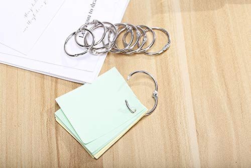 muyao Single Hole Punch Heavy Duty Paper Hole Puncher Small One Hole Punch with Extra 10 Book Rings