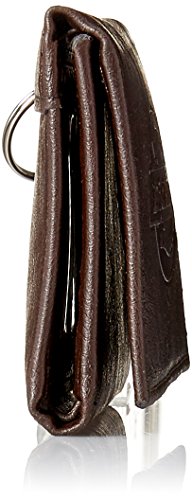 Dickies Men's Trifold Chain Wallet,Brown,One Size