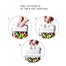 Food Storage Container, OnederHome Air-Tight Cereal & Dry Food Storage Set- 8 Piece Set with Free 20 Pcs Chalkboard Labels - Food Grade Durable Plastic BPA Free - Keep Food Dry & Fresh with Easy Lock