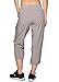 RBX Active Women's Cargo Lightweight Woven Capri Pant Khaki L