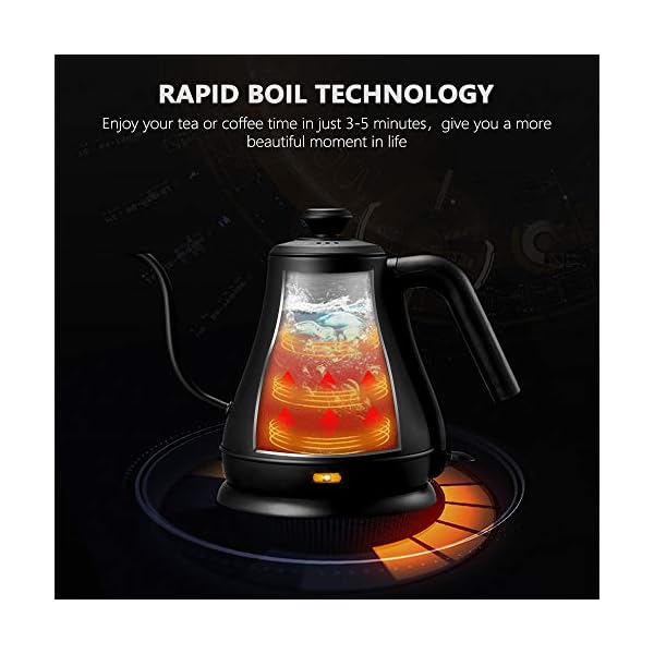 Electric Kettle, VOSEN Gooseneck Kettle, Pour Over Coffee Kettle & Tea