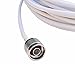 Phonelex 100ft (30M) 5D-FB Ultra Low Loss Mobile Signal Booster Coaxial Cable with N-N Type Male Connector on Both Ends