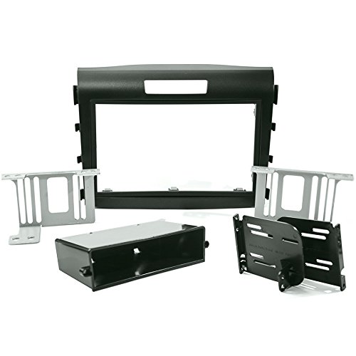 Moldura 2 Din Novum Honda CRV 2012 a 2014 Preta