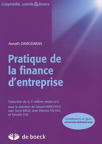 Pratique de la finance d'entreprise