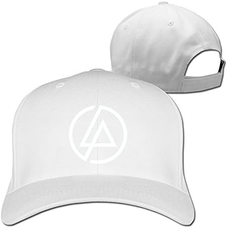 Unisex Linkin Park White Hats Adjustable Snapback Caps One Size