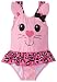Candlesticks Baby Girls' Kitty Pink Swimsuit