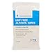 FG Clean Wipes Large Lint Free 96% Alcohol Wipes Individually Wrapped - 8X6-30 Wipes