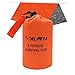 Delmera Emergency Survival Tent 2 Person, Lightweight Waterproof Emergency Shelter, Bivy Sack with Portable Drawstring Bag for Outdoor Adventure, Camping, Hiking, Orange (Orange- Tent)