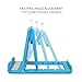 MoKo Phone/Tablet Stand, Foldable Tablet Holder Compatible with iPhone 16/Pro/Pro Max/Plus, iPhone 15/Pro/Pro Max/Plus, iPhone 14/Pro/Pro Max/Plus, iPhone 13/Pro/Pro Max/Plus, Blue
