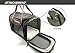 Bennies World Airline Approved Soft Sided Pet Carrier Travel Bag - Small Dogs and Cats - Fits under Seat