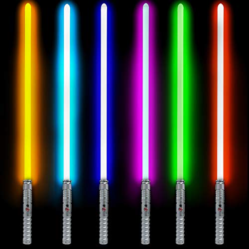 CVCBSER Flash Smooth Swing FX Dueling Lightsaber with12 Colors and 9
