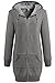 Zeagoo Womens Zip Up Hoodies Long Sleeve Fall Hooded Lightweight Tunic Sweatshirt Oversize Fleece Jacket With Pockets
