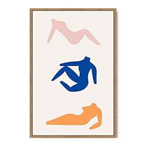 signwin Framed Canvas Wall Art Boho Decor Illustration...