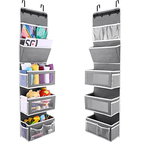 Meirenda Over the Door Hanging Organizer with Clear Window Wall File