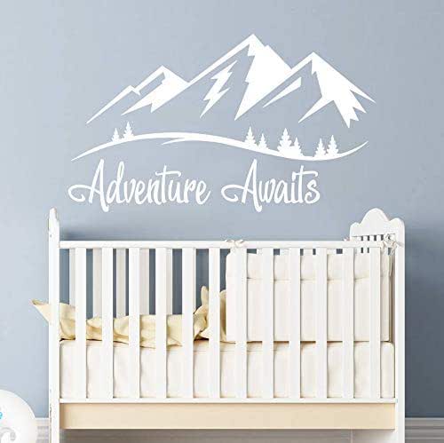 mountain themed baby nursery