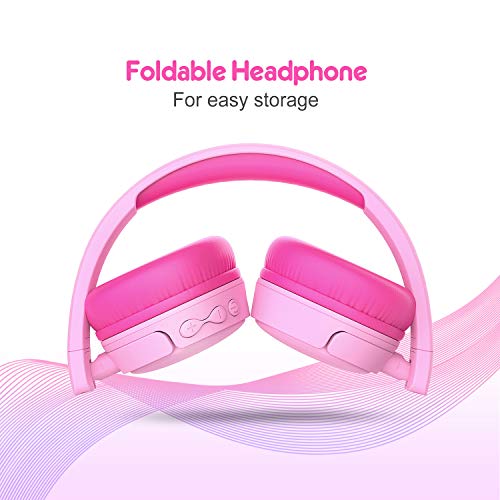 gorsun Kids Bluetooth Headphones with MIC, Children's Wireless