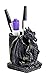 Bellaa 23028 Dragon Pen Pencil Holder Stand Cup Pot Vase Gothic Medieval Smaug Fantasy Unique Gift Kids Stationery Office Desk Organizer Home Decor Figure 5 inch