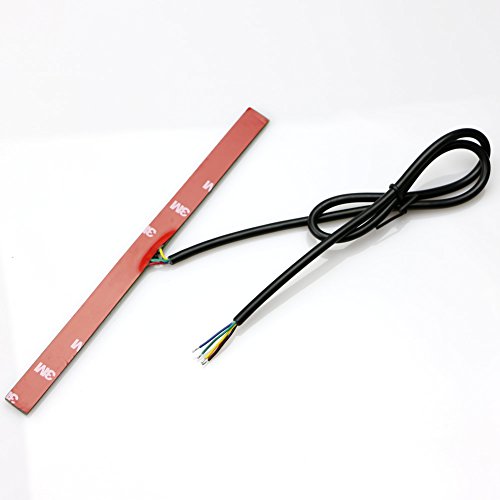 NNDA CO Car Motorcycle 33-LED 2835 SMD Tail Brake Stop Driving Strip Bar Light Red+Amber - Thumbnail 2
