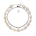 VUJANTIRY Cowrie Shell Choker Necklace for Women Hawaiian Seashell Pearls Choker Necklace Statement Adjustable Cord Necklace Set (Shell&Pearls Choker #1)