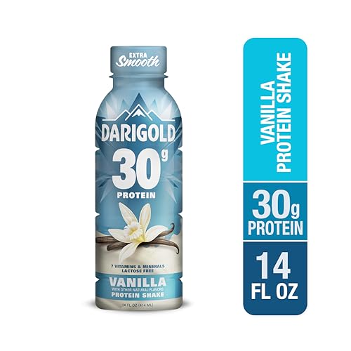 DARIGOLD READY TO DRINK VANILLA PROTEIN SHAKE, 30G PROTEIN- 14OZ BOTTLE