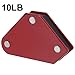 Hurricane 4 Pieces Mini Welding Magnetic Holder, 10 LB, Tig Arc Mig Magnetic Welding Square