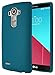 Diztronic LG G4 Case, Full Matte Soft Touch Flexible TPU Case for LG G4 - Teal Blue - (LG4-FM-TEAL)