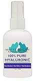 Anti Aging Wrinkle Filler of 100% Pure Hyaluronic Acid for Face - No Alcohol, No Parabens, Vegan & USA - HA Is Not a Harsh Acid, HA is Present in Every Area of Our Body and Simply Decreases with Age Causing Sagging, Wrinkles, Dry Skin & Fine Lines