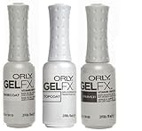 Orly Gel Fx Top Coat, Base Coat, Primer Kit for Nails .3 oz., Value Pack